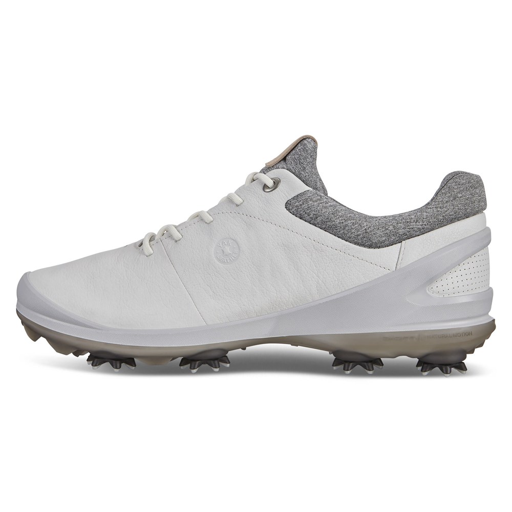 Zapatos De Golf Hombre - ECCO Biom G3 - Blancos - RCL485017